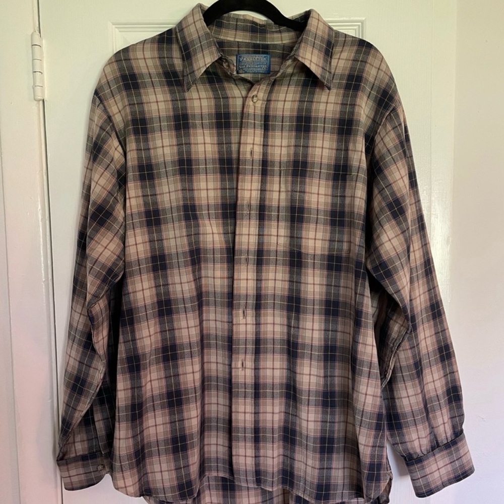 Pendleton Wool Made in America Button-Up Shirt